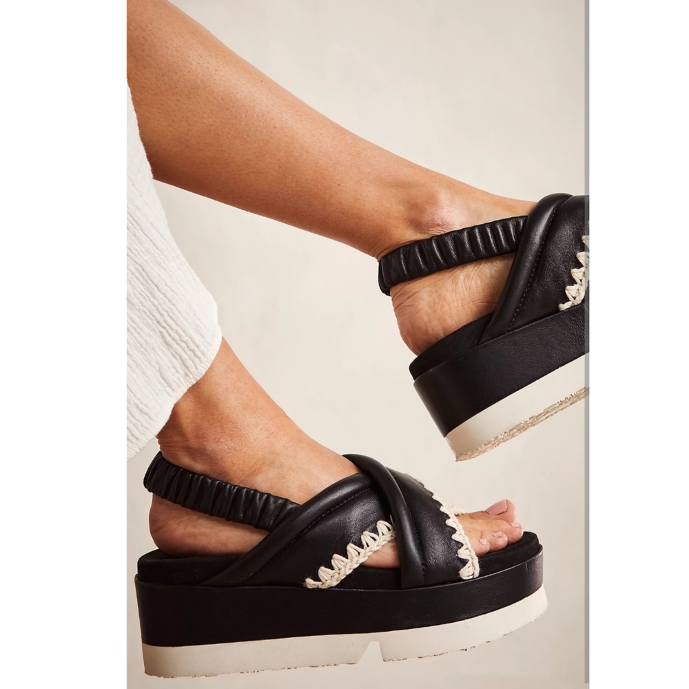 FREE PEOPLE MOU Gigi Platform Sandals